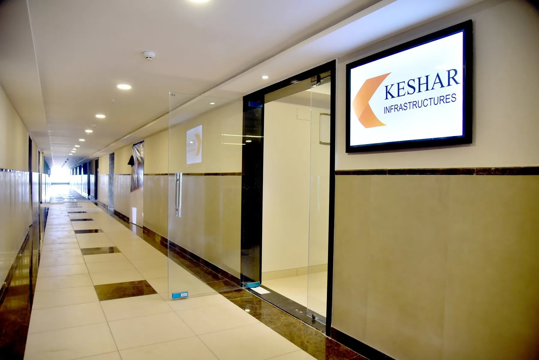 Office corridor