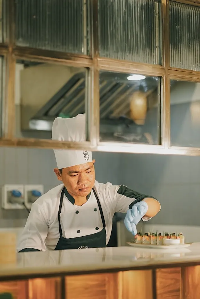 Chef at work