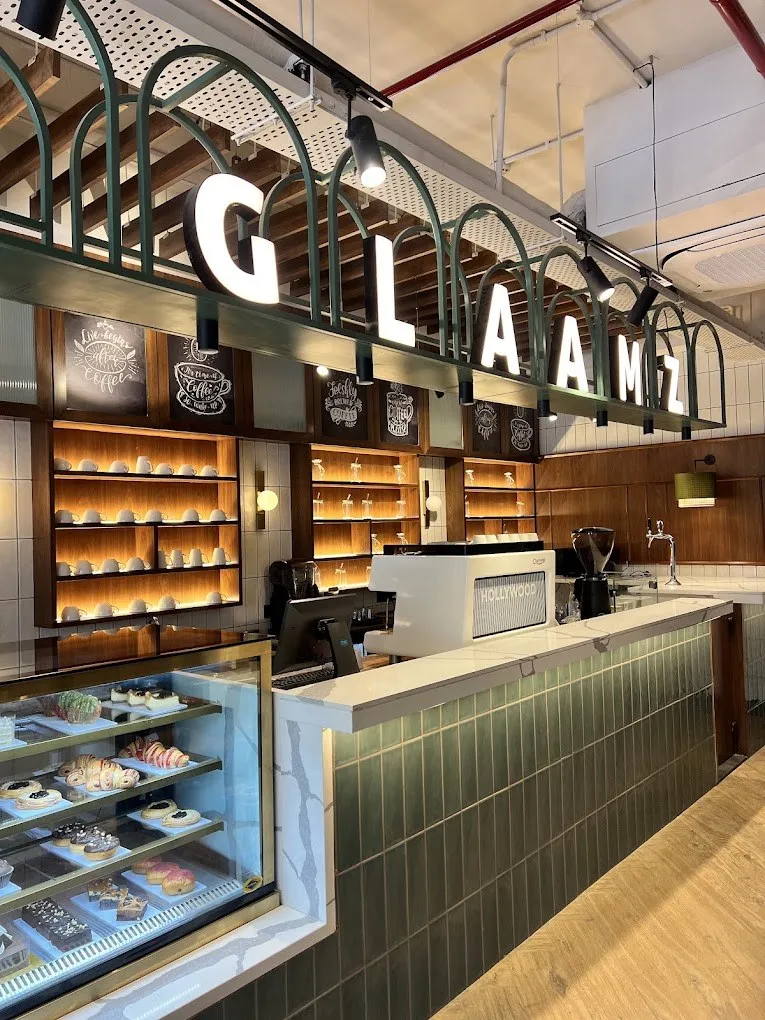 The bakery counter