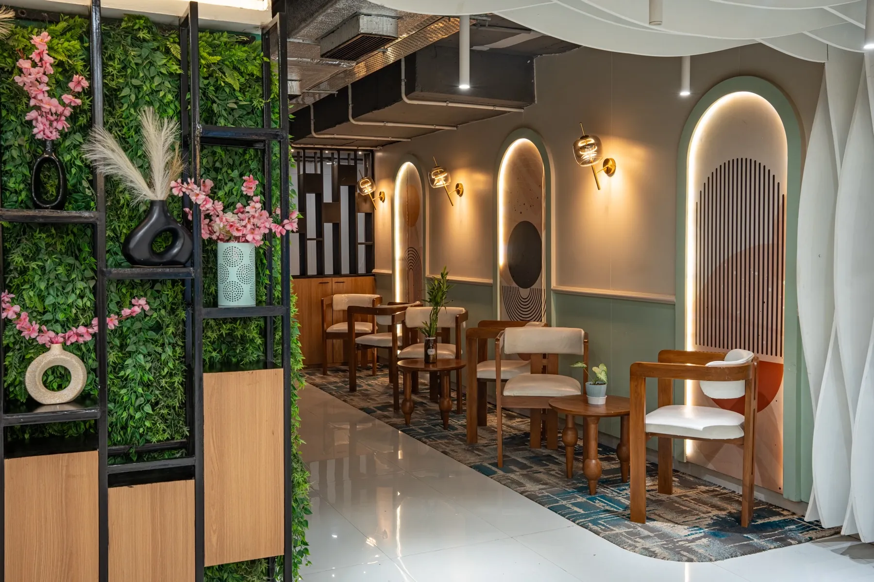Lounge at MileStone Coworking, Keshar Towers