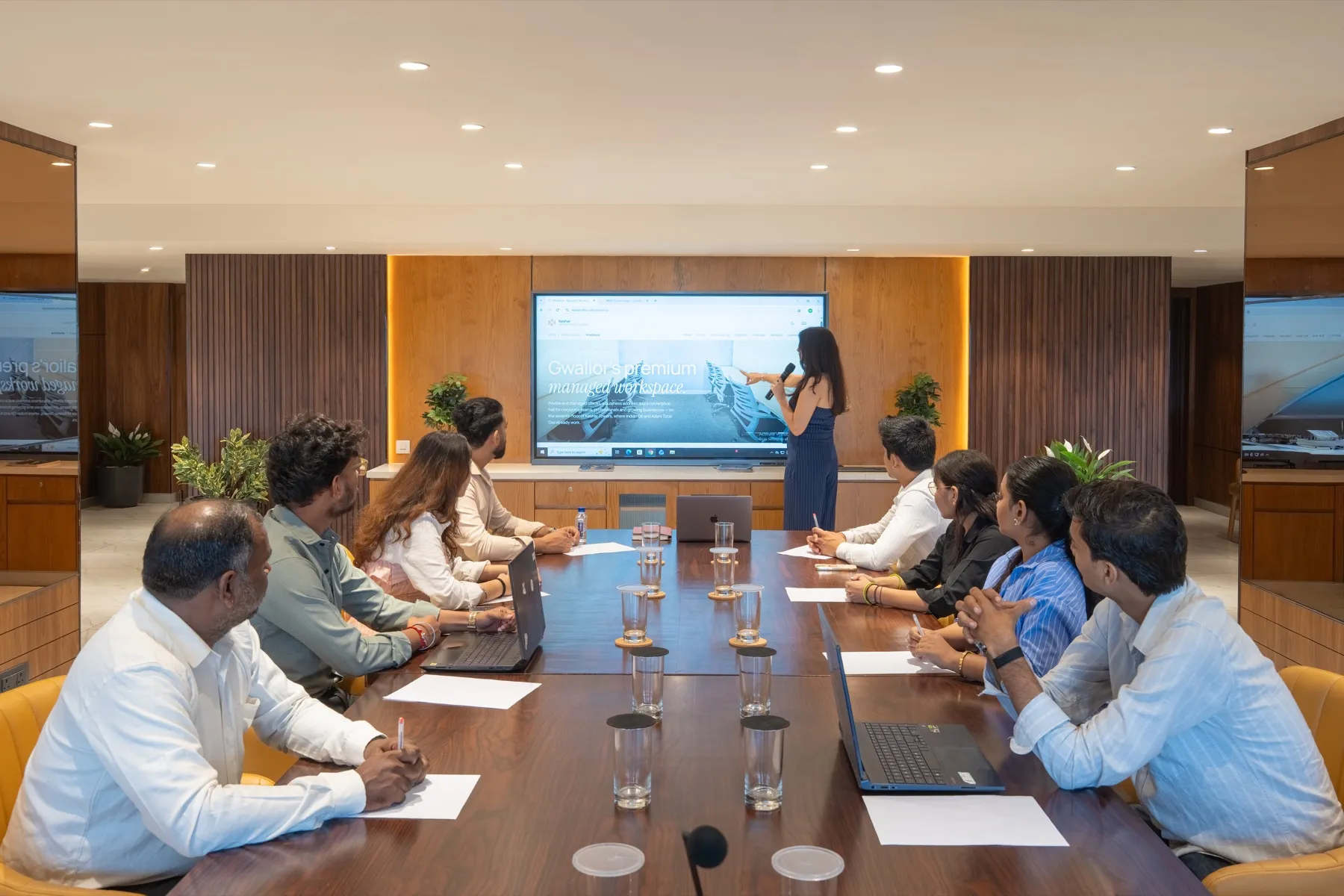 A session in the MileStone Conference hall